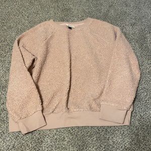 Pink Fuzzy Sweater